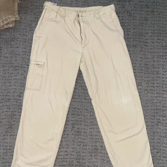 Dockers Men's Beige Cargo Pants - Picture 1 of 2